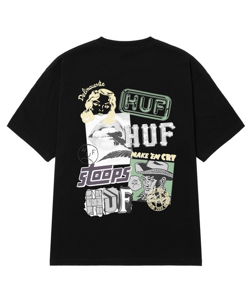 HUF tシャツ MASH UP TEE メンズ レディース : ZOZOTOWN Yahoo