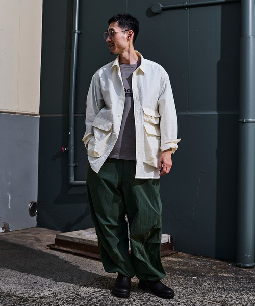 GORDON MILLER パンツ ライト テック パラシュート メンズ