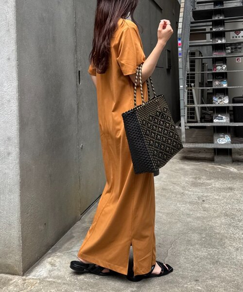 ciaopanicワンピース CIAOPANIC TYPY ワンピース 前後2wayヘンリーネックカット