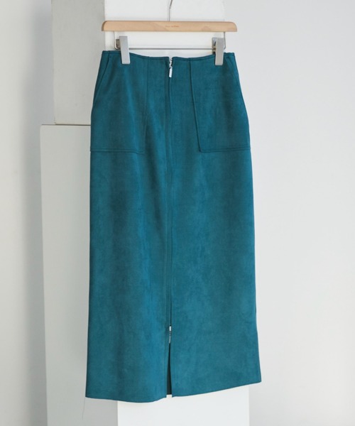 DOUX ARCHIVES（ドゥアルシーヴ） スカート ダブルZIPフェイクスエード