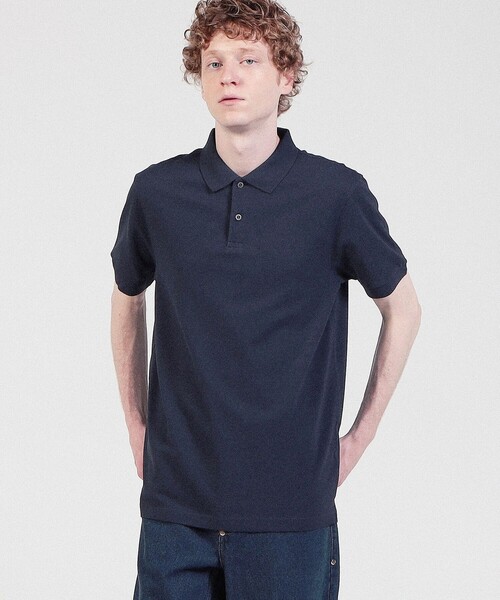 h*様 サマー入札セール SUNSPEL スモークブルー ポロシャツ M h*様