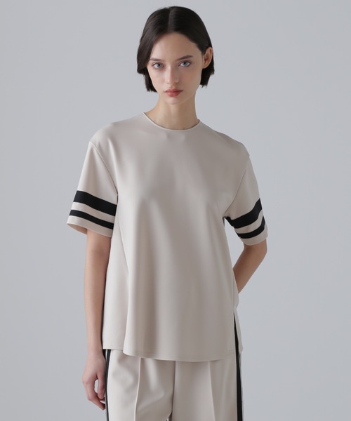 tシャツ マットストレッチダンボールカットソー レディース ADORE tシャツ マットストレッチダンボールカットソー