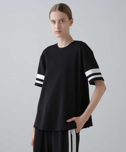 tシャツ マットストレッチダンボールカットソー レディース