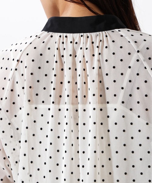 PINKY&DIANNE（ピンキー アンド ダイアン） ブラウス シャツ ドット