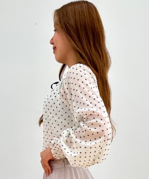 PINKY&DIANNE（ピンキー アンド ダイアン） ブラウス シャツ ドット