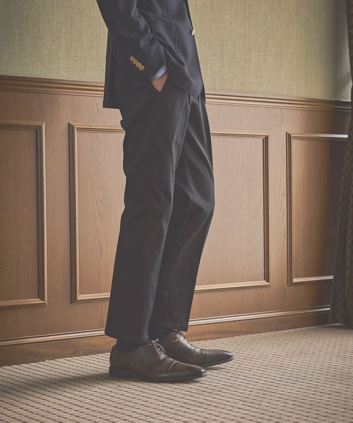 GLOBAL WORK（グローバルワーク） スラックス ストレッチピケパンツ