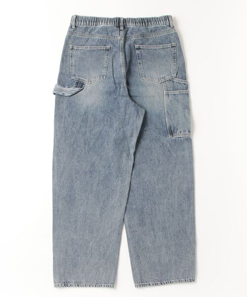 「coen」 加工デニムパンツ M ダークグレー メンズ