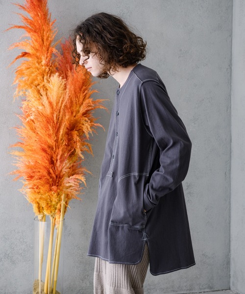 「Casper John」 長袖Tシャツ MEDIUM ホワイト メンズ