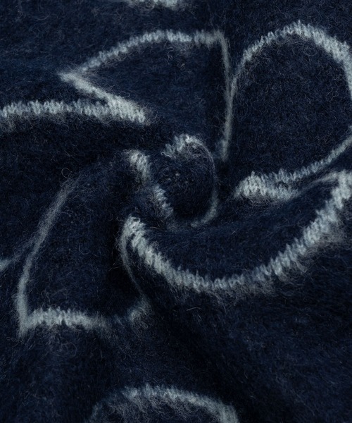 Remember. カーディガン フラワーシャギーカーディガン メンズ