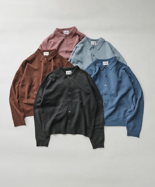 SELLE GLANT（セレグランテ） シャツ BASIC HIGH GAUGE KNIT SHIRT