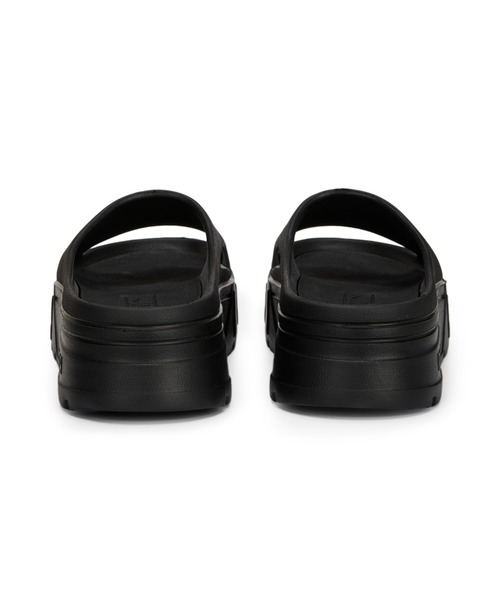 「PUMA」 フラットサンダル 24.0cm ブラック レディース_画像7