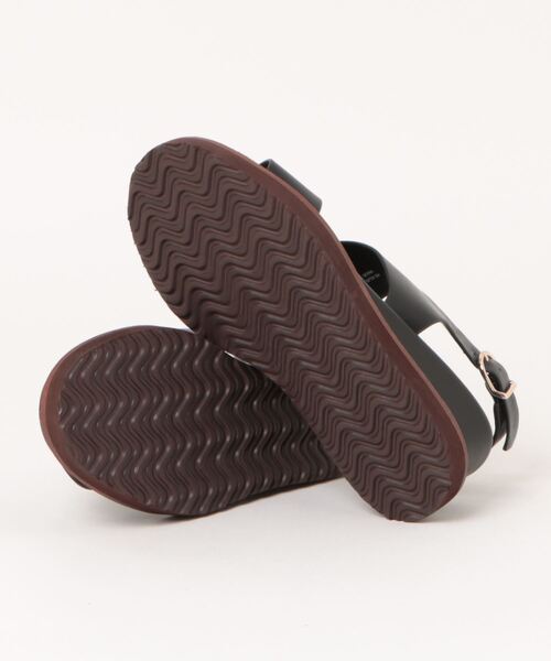 「ing」 フラットサンダル M アイボリー レディース_画像3