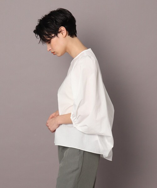 「DRESSTERIOR」 ドルマンスリーブブラウス 38 ホワイト レディース_画像2