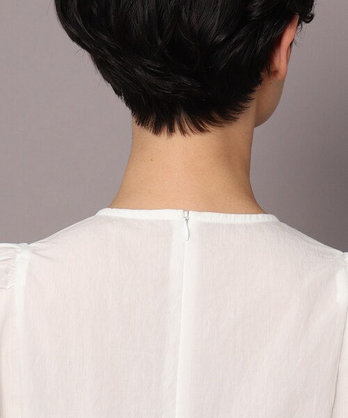 「DRESSTERIOR」 ドルマンスリーブブラウス 38 ホワイト レディース_画像5