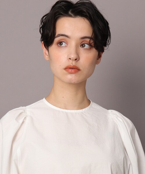 「DRESSTERIOR」 ドルマンスリーブブラウス 38 ホワイト レディース_画像6