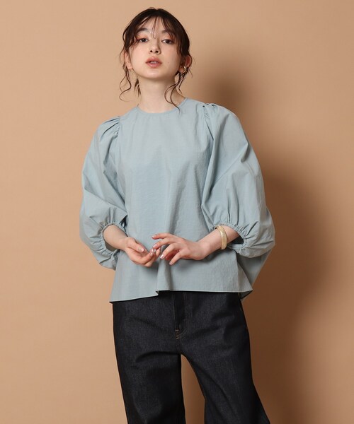 「DRESSTERIOR」 ドルマンスリーブブラウス 38 ホワイト レディース_画像7