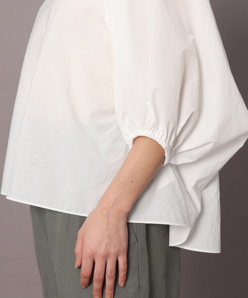 「DRESSTERIOR」 ドルマンスリーブブラウス 38 ホワイト レディース_画像8