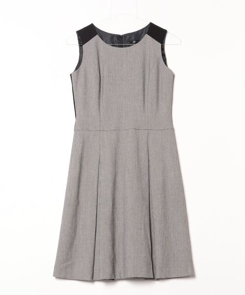 INTERPLANET（インタープラネット） ノースリーブワンピース 36 グレー
