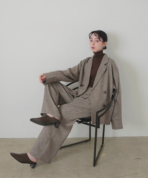 LIAN（リアン） ジャケット テーラードジャケット ツイードダブル