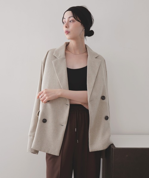 LIAN（リアン） ジャケット テーラードジャケット ツイードダブル