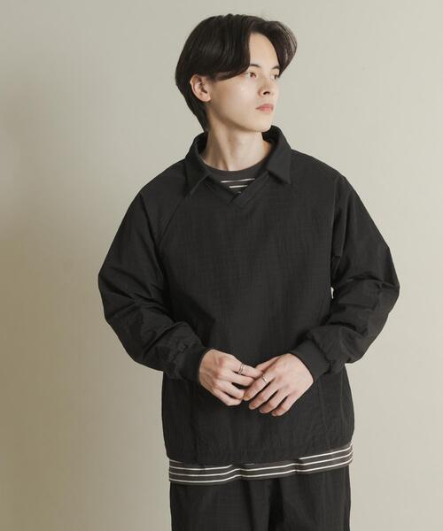 SENSE OF PLACE by URBAN RESEARCH リップストップナイロンプル