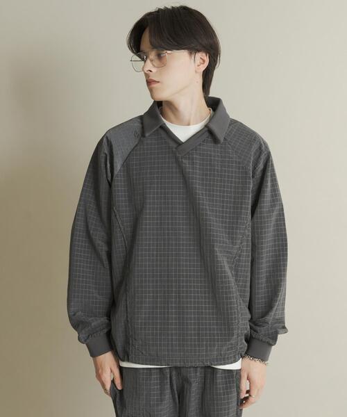 SENSE OF PLACE by URBAN RESEARCH リップストップナイロンプル
