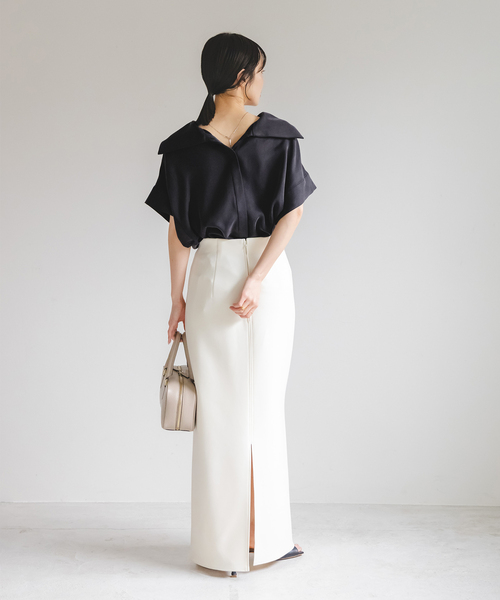 「NOBLE」 半袖シャツ FREE ベージュ レディース_画像7