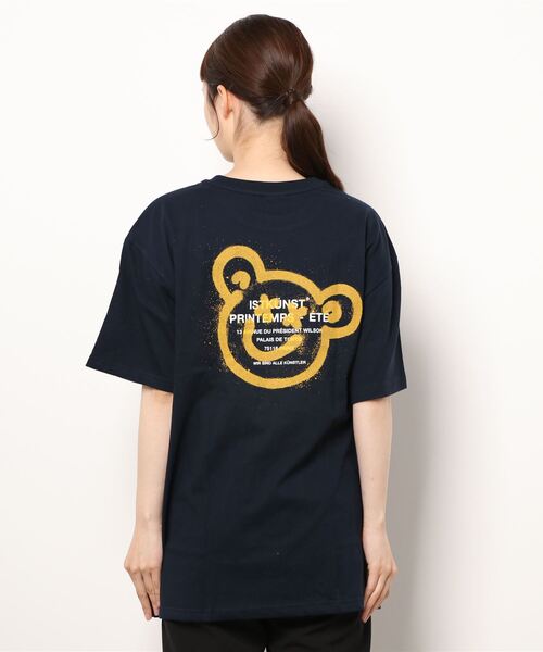 「ISTKUNST」 半袖Tシャツ SMALL ブラック レディース_画像3