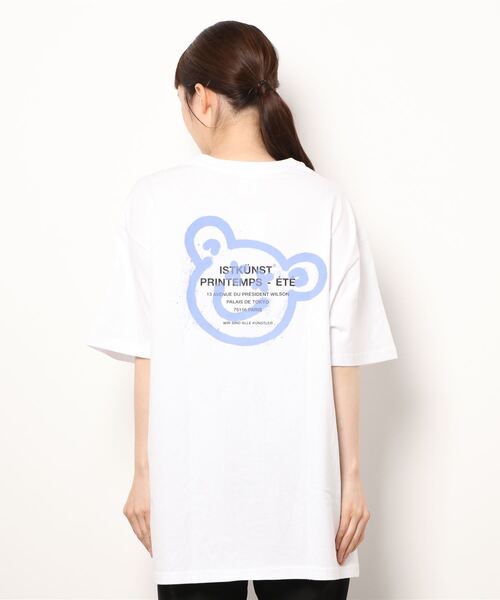 「ISTKUNST」 半袖Tシャツ SMALL ブラック レディース_画像5