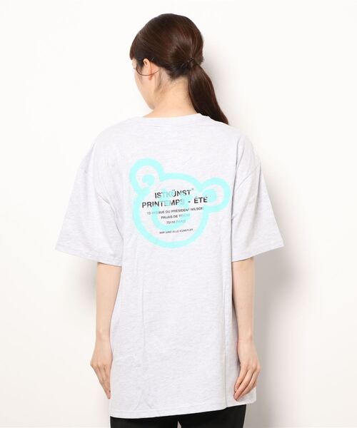 「ISTKUNST」 半袖Tシャツ SMALL ブラック レディース_画像6