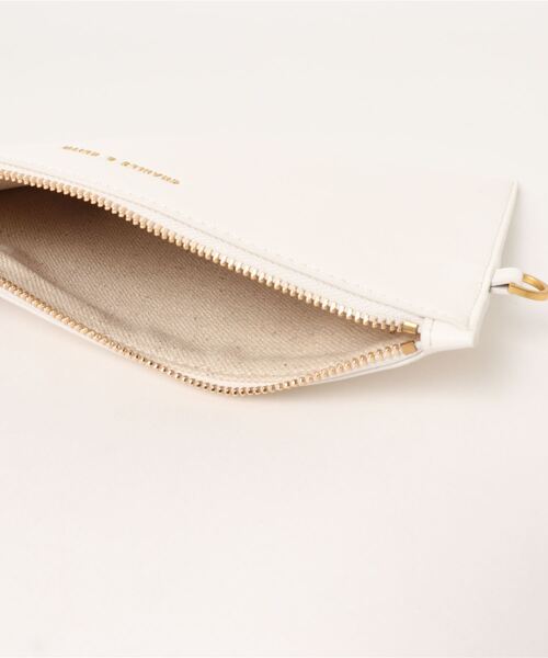 「CHARLES & KEITH」 かごバッグ L ホワイト レディース