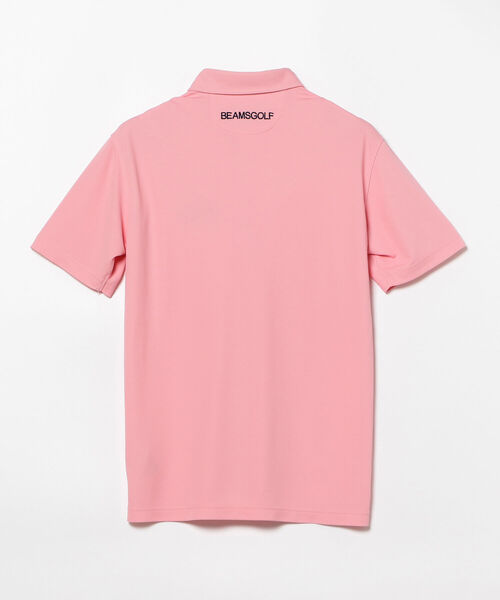 BEAMS GOLF（ビームス ゴルフ） 半袖ポロシャツ MEDIUM ピンク メンズ