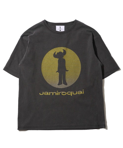 「ADPOSION」 半袖Tシャツ MEDIUM チャコールグレー メンズ_画像2