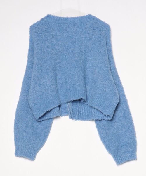 「INGNI」 ニットカーディガン M ブルー レディース_画像2