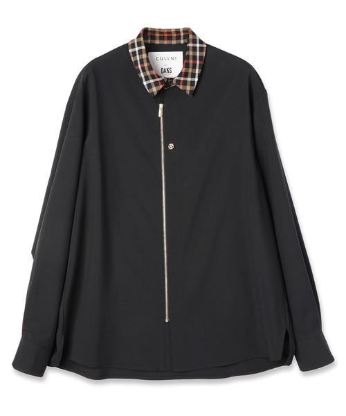 CULLNI（クルニ） シャツ CULLNI for DAKS LONDON Front Zip Shirt