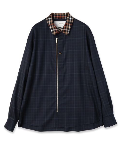 CULLNI（クルニ） シャツ CULLNI for DAKS LONDON Front Zip Shirt