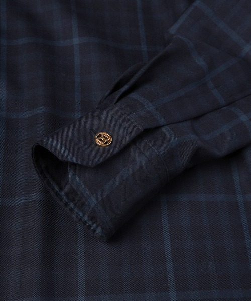 CULLNI（クルニ） シャツ CULLNI for DAKS LONDON Front Zip Shirt