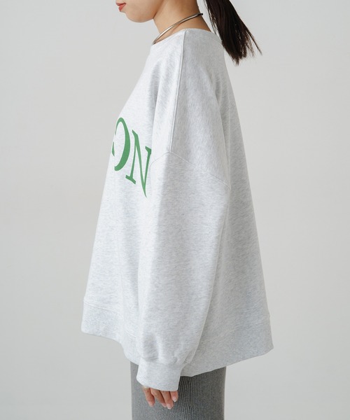 「LOUNGEDRESS」 スウェットカットソー FREE オフホワイト レディース_画像7