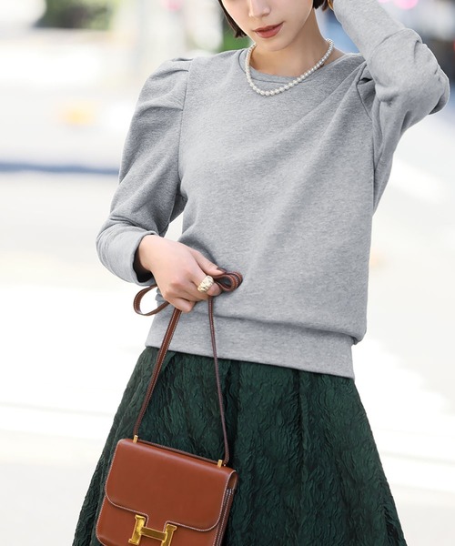 「ELFRANK」 スウェットカットソー FREE オフホワイト レディース_画像4