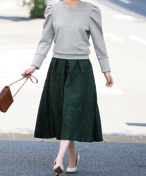 「ELFRANK」 スウェットカットソー FREE オフホワイト レディース_画像5