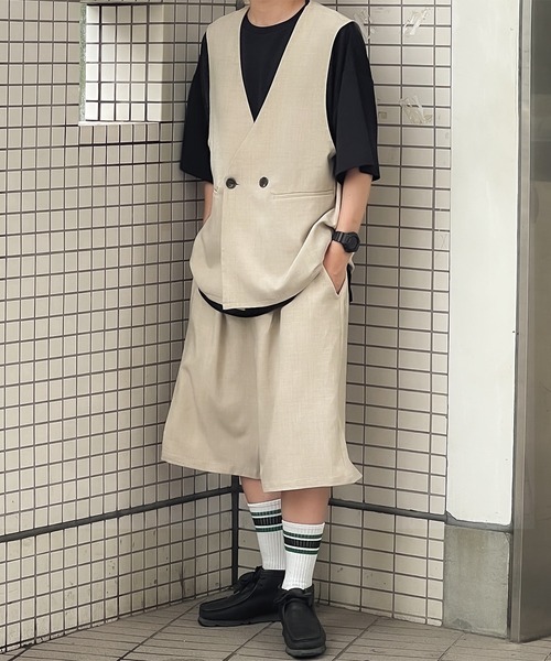 「kutir」 ベスト MEDIUM ブラック メンズ_画像3