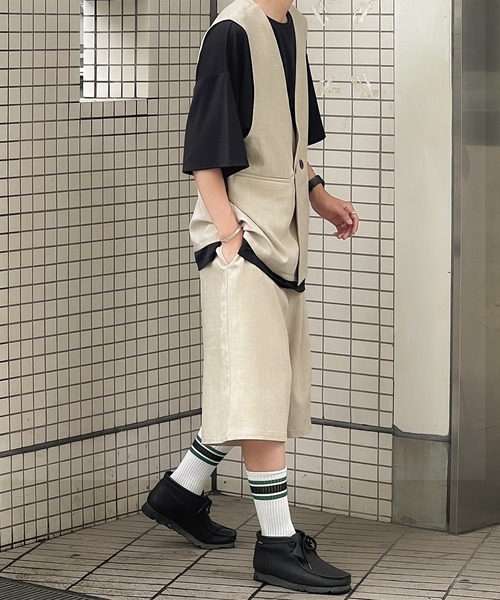 「kutir」 ベスト MEDIUM ブラック メンズ_画像5