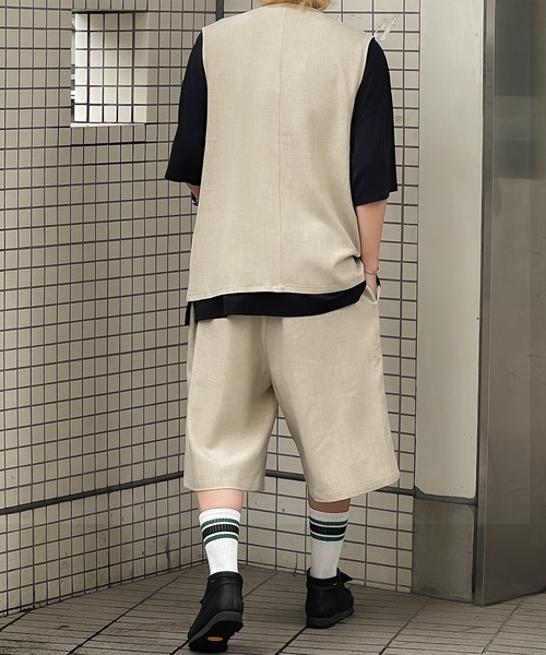 「kutir」 ベスト MEDIUM ブラック メンズ_画像6