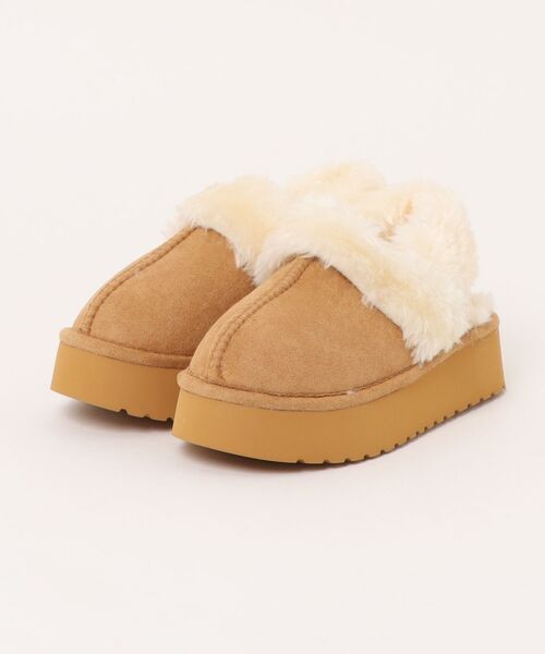 NUOVO（ヌオーヴォ） ブーツ 19-24 CIEL シエル N9389J S/CAMEL キッズ