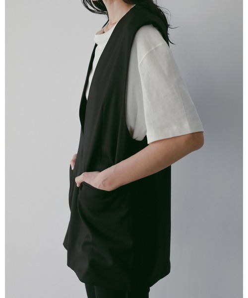 anuke（アンヌーク） コート アウター Keyneck Over Vest レディース