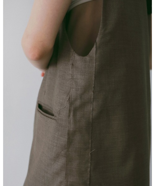 anuke（アンヌーク） コート アウター Keyneck Over Vest レディース