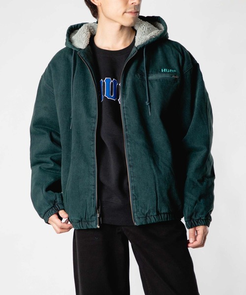 HUF（ハフ） ブルゾン アウター HUF WHAT A JUNGLE DENIM WORK JACKET