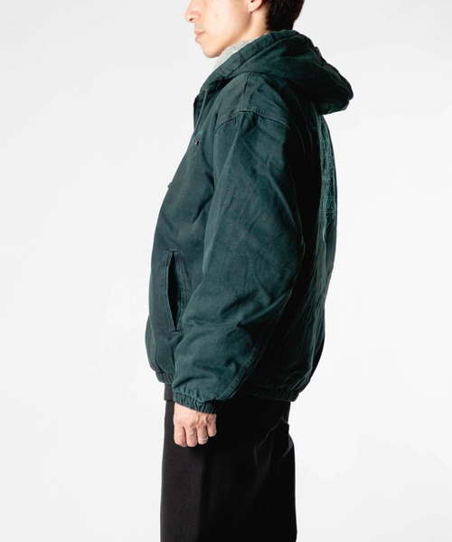 HUF（ハフ） ブルゾン アウター HUF WHAT A JUNGLE DENIM WORK JACKET