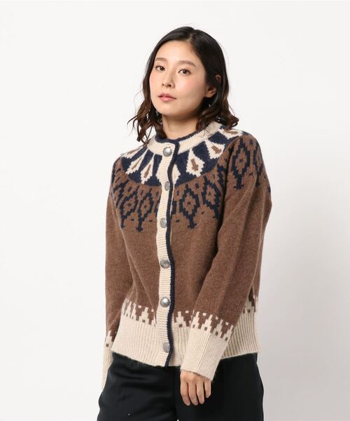 FRAMeWORK（フレームワーク） ニットカーディガン - ブラウン