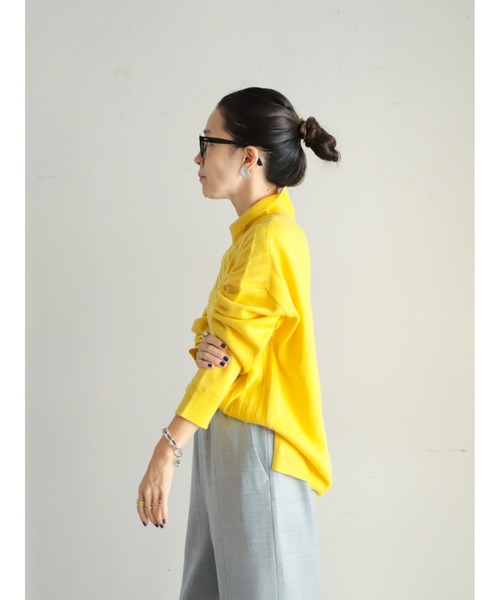 「FIL DE FER」 長袖ニット FREE パープル レディース_画像2